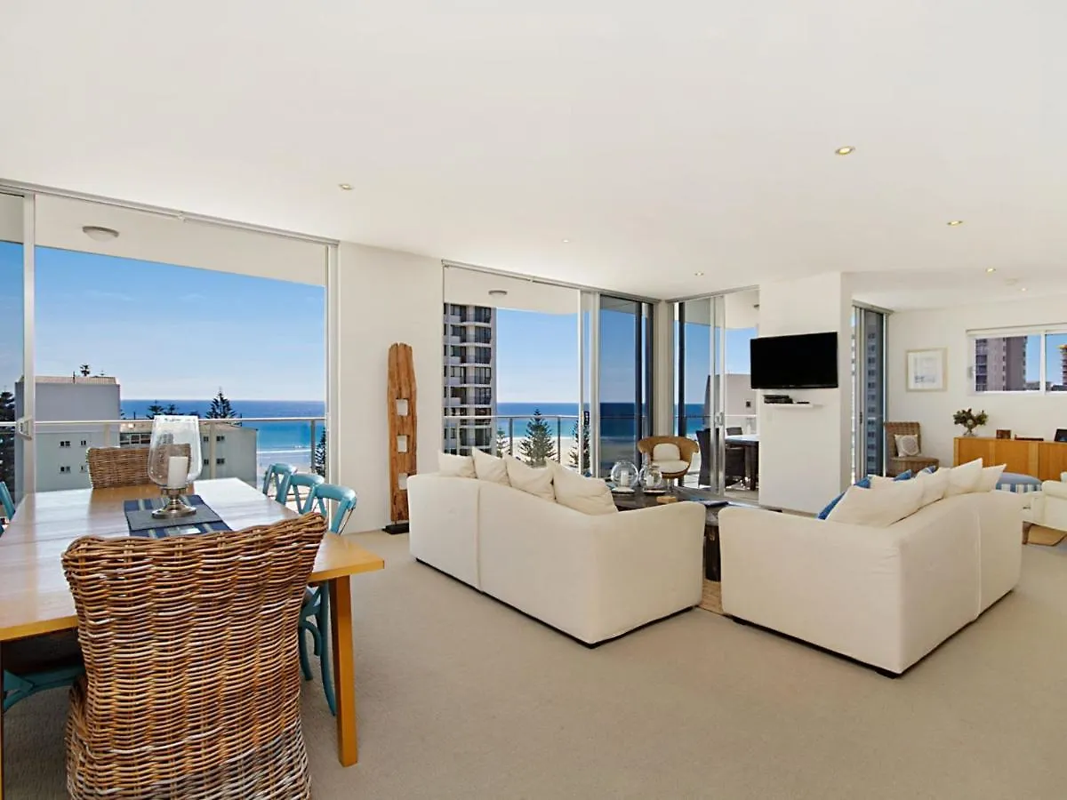 Eden Apartments Unit 1001 - Luxury 3 Bedroom Penthouse Close To The Beach In Rainbow Bay Coolangatta Gold Coast